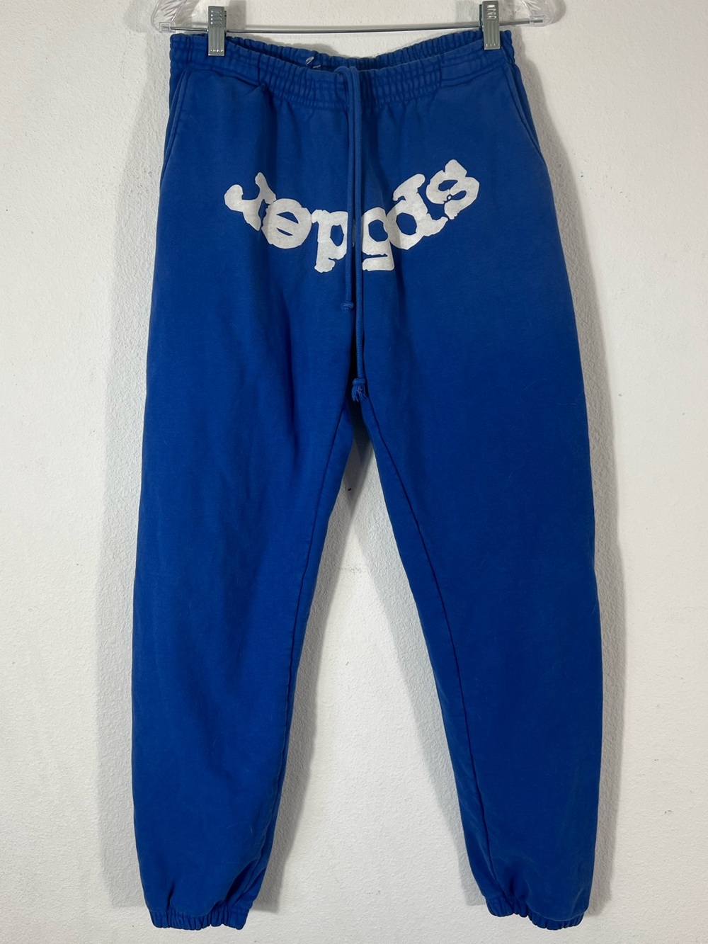 Sp5der Royal Blue Sweatpants